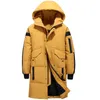 Adolescentes Novos Homens de Inverno Para Baixo Casaco Elegante Male Down Casaco Grosso Homem Quente Vestuário Marca De Parka Quente 1910 201119