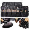 Groothandel Cosmetica Kwasten Cadeauzakje van 24 stuks Make-up kwastensets Professionele wenkbrauwpoeder Foundation Schaduwen Pinceaux Make-up tools