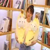 62cm Pig Rabbit Lamp Dinosaur Animals Cute Banana Doll Plush Toy Simulation Doll Pillow Girlfriend Pillow Birthday Gift 201907197339911