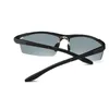 Óculos de sol polarizados AORON masculinos esportes clássicos óculos espelhados de alumínio UV400 óculos de sol A8530