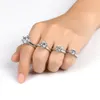 QYI Ringe aus 925er-Silber für Damen, Verlobungsringe aus Silber, rund, künstlicher Diamant, sehr glänzend, Hochzeitsgeschenk, Ring, Steingröße 11523 ct, Y16065226