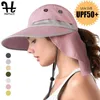 cappello safari con patta del collo