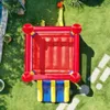 YARD the Playhouse Dual Slide Bouncy Castle Inflatable Jumping for Kids Healthy Exercise