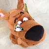 Original usa 35 cm scooby doo hund söt mjuk fylld plysch leksak doll födelsedag gåva barn baby pojke gåva lj201126