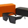 Летние высококачественные знаменитые солнцезащитные очки для мужчин больших размеров с плоским верхом, женские солнцезащитные очки с цепочкой, женские квадратные оправы, модельер с pa311F
