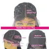 Lång rak spetsfront peruk 28 30 tum brasiliansk t del spets frontala mänskliga hår peruker för svarta kvinnor förplockade blekt knop3765039