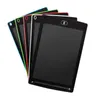 Ny ankomst 8,5 tum LCD -skrivning Tablett Ritningskort Blackboard Handskrivningskuddar Christma Gift Kids Paperless Notepad -surfplattor Memo med uppgraderad penna