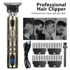 Cabelo Trimmer Electr Shaver Clipper Profissional Barbear Barbeiro 0mm Cavalheiro Máquina de corte Homens Corte Estilo 220119
