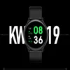 KW19 Smart Watch Wristbands Män Kvinnor Vattentäta sport Smartwatches Armband för iPhone iOS Android PK Samsung Galaxy Watches ACT3593456