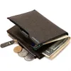 Hot Sale New Wallet Men Soft Leather Wallet With Removable Card Slots Multifunction Men Wallet Purse Male Clutch Top Quality