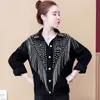 OUSHANG veste en jean lourd femmes xintiandi sherpa streetwear produits tendance vestes pour femmes et manteaux Vintage 201026