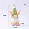 Gnomo de conejo de Pascua, muñeco de conejito sin rostro, regalos, decoración navideña para decoración del hogar de Pascua o regalo de cumpleaños para niños