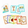 マイデーピット猫ビッグランチカードボードゲーム楽しいおもちゃの食品カードカラーマッチング親子家族のインタラクティブゲーム