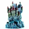 Fish tank landscaping rium decoration Creative dream castle house Resin jewelry Boutique Y200917