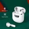 TWS Bluetooth Earphone Wireless 5.0 Hörlur med MIC IPX5 Vattentäta öronsnäckor LED Display HD Stereo för Android Xiaomi iPhone