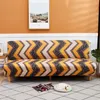 Kwiatowa Składana Sofa Pokrywa Elastyczna Stretch All Inclusive Siedziba bez Podłokietnika Tight Wrap Slipcover do salonu 201222