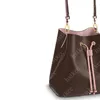 Wholesale Orignal Real Leather Fashion Famous Shoulder Bag Tote Handbags Presbyopic Shopping Bag Purse Messenger Bag Neonoe
