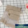 Sacs en Jute à cordon, 5 pièces/lot, sacs cadeaux pour cadeaux de fête de mariage, pour grains de café, bonbons, maquillage, sacs d'emballage de bijoux