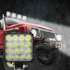 Новый 48W 27W светодиодный рабочий свет автомобильный противотуманный светильник светодиодный головной бруб передний прожектор 12V 24V светодиодный прожектор для грузовика SUV инженерного автомобиля