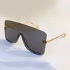 El nuevo diseñador de moda gafas de sol de gran tamaño gafas de medio cuadro 0540S de una sola pieza de marco super gran calidad popular de la parte superior de vanguardia 0540