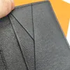 Klasyczne mężczyźni Kobiety Bifold Credit Designer Uchwyt karty Fashion Kontrola Styl kwiatowy Mens Mini Bank Luksusowy posiadacz karty Mały portfel Slim Pocket Organizer WTIH Box