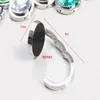 DHL Blank DIY Foldable Handbag Hanger Bag Purse Hanger folding Hook Holder for Restaurant Table1838600