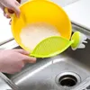 kitchen Accessories Cooking Tool Wash Rice Stirring Colander Device Multi Colors Useful Convenient Creative Wash Rice Strainer WDH0457 T03