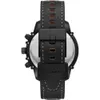 Reloj negro completo Steampunk Skull Acero inoxidable esqueleto relojes de cuarzo para hombre marca superior DZ reloj DZ4582 DZ4576257d