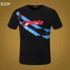 DSQ Desen T-shirt D2 Phantom Kaplumbağa 2020ss Yeni Erkek Tasarımcı T Gömlek Paris Moda Tişörtleri Yaz Erkek En Kaliteli% 100% Pamuk TO820