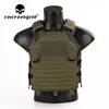 Emersongear Lightweight Quick Release LAVC ASSAULT PLate Carrier Vest Laser MOLLE Military Protect Tactical Hunting Airsoft Gear 201214