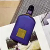 women perfume orchid fragrance purple glass striped bottle body 100ml charm sexy persistent fragrances fast postage6718409