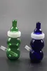 Mini 6 cal Creative Bottle Shape Glass Water Bong Hookh Fajny Rura Olej Dab Rig Tobacco Akcesoria