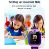 Q12 Children039S Smart Watch SOS Phone Watch Smartwatch för barn med SIM -kort PO Vattentät IP67 Kidsgåva för iOS Android7567717