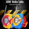 /Pair Novità Giocattoli per bambini Orologio Walkie-talkie Citofono Giocattoli Interazione all'aperto Gioco di battaglia LJ201105