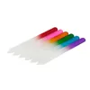 Fichiers à ongles en verre colorés Durable Crystal File Buffer NailCare Art Tool pour manucure UV POLISATOLA562921519