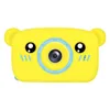 Kids Photo Camera with Cartoon Protective Case Mini Digital Camera for Girls Boys Funny Electronic Toys Children Birthday Gift LJ201105