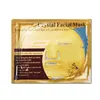 Premium Gold Masks Глубокое пополнение Кристаллические порошковые маски для лица Увлажняющие кожи Makeup Makeup DHL бесплатно