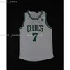 Cosido personalizado Jaylen Brown # 7 camiseta de baloncesto blanca mujeres jóvenes camisetas para hombre XS-6XL NCAA