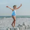 Baby Kids Clothing TwoPieces Triangle Swimsuit Girl Princess Beach Bathing Swimwear 11 styles3898532