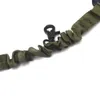 Punto tattico regolabile in nylon Punto tattico Bungee Bunts Gun Airsoft Sling Hunting Green Black Strap