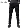 Men's Pants 2021 Winter Style Plus Velvet Thick Corduroy Straight Casual Stretch Slim Iness Size Trousers1