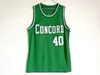 Mann 40 Shawn Kemp Concord High School Basketball-Trikot, genähte Skyline 20 Gary Payton-Shirts, schwarze Cincinnati Bearcats Oscar Robertson-Trikots