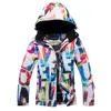 Skifahren Jacken Ski Jacke Frauen Snowboard Wasserdichte Schnee Sportswear Atmungsaktive Super Warme Winter Anzug Mäntel