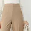Amii minimalismo outono inverno moda feminina calças causais cintura alta calças soltas calças olstyle calças femininas calças 12030408 ​​lj201030