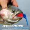 10pcs/lot Fishing Soft Trout Lure Sile Bait Wobbler Swimbait Pescaartificial Worm Baits 60mm 1.2g Pvc Eco-friendly qylHmK