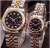Luxury Watch Mens Womens Lovers Couples Style 28mm/36mm Classic Automatic Movement Mechanical Lady Wristwatches WITH box
