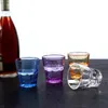 Tasses octogonales transparentes géométrie tasse d'eau acrylique PC gobelet à bière cuisine salle à manger Drinkware populaire 4xw UU