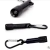 Colorful mini LED Flashlight Aluminum Alloy Torch Flashlights with Carabiner Ring Keyrings Key Chain gifts for kids