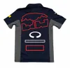 F1 racing suit mens short-sleeved T-shirt polo shirt car fans custom the same style