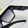 Vintage -Designerin Sonnenbrille für Mann Frau Mode große quadratische Rahmen Top -Qualität übergroße Sonnenbrille Leoparden -PC -Rahmenmaterial 40030 mit Einzelhandelsbox und Gehäuse